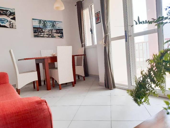 Gîte pour 4 personnes, avec balcon et vue dans Sal Rei