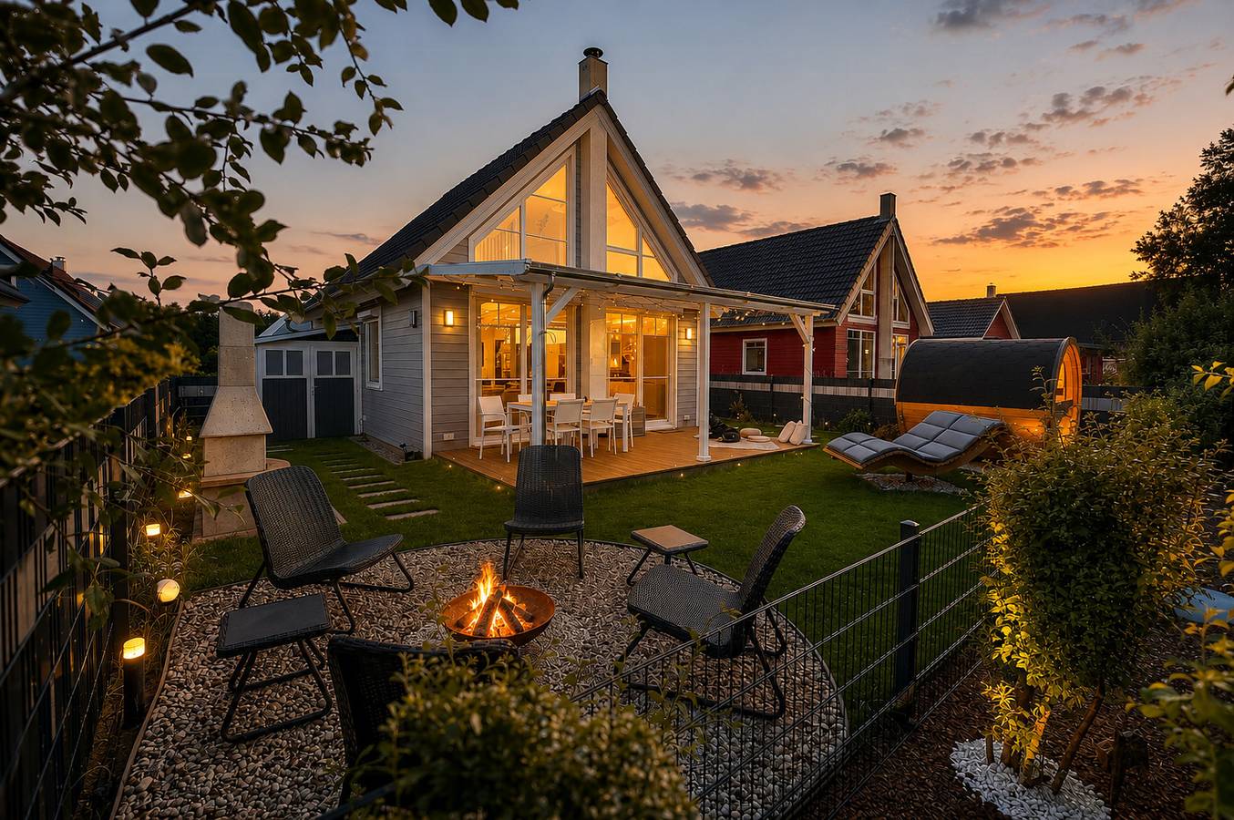 Design-Retreat mit Sauna in der Nähe von Berlin in Zerpenschleuse, Wandlitz