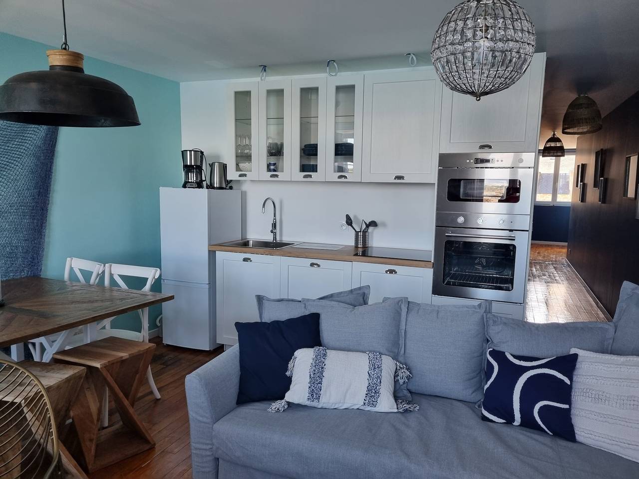 Ganze Wohnung, Meer, Himmel und Strand: Charmantes Apartment am Hafen von Camaret in Camaret-sur-Mer, Iroise