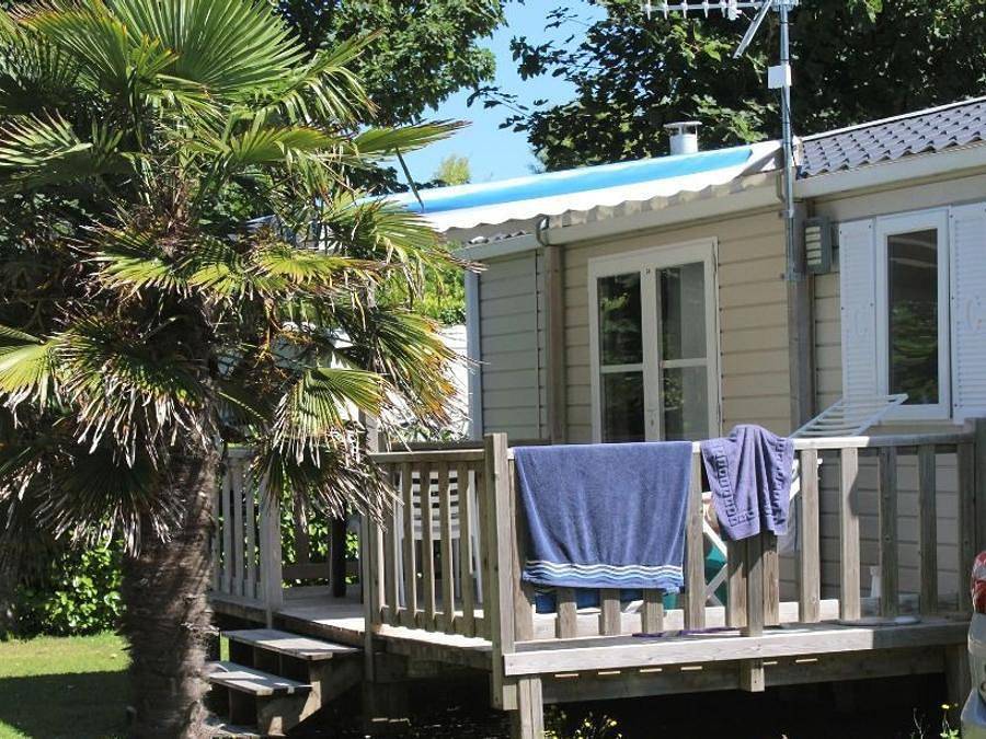 Camping Les Hortensias - Mobilhome 4 personas - Albergue 64 in Loctudy, Côte de Cornouaille