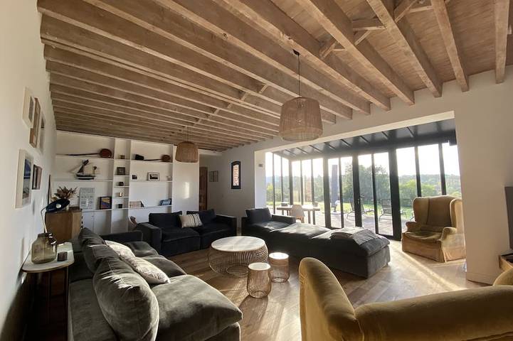 Ferienhaus für 11 Personen, mit Terrasse und Garten