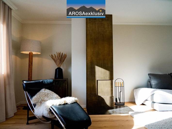 Ferienwohnung für 4 Personen, mit Balkon und Seeblick in Arosa