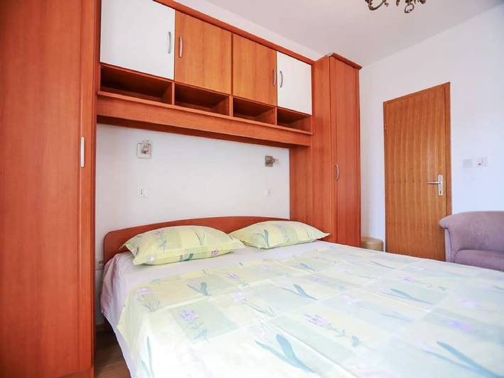 Studio für 2 Personen, mit Meerblick in Baska Voda