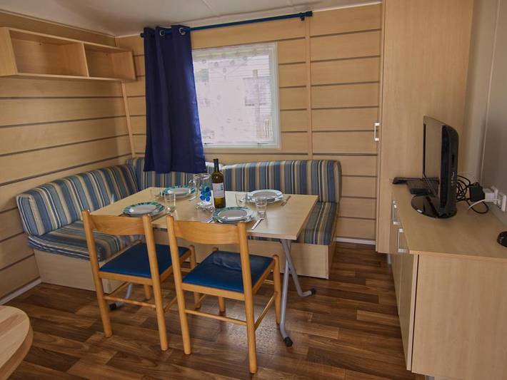 Mobil home pour 4 personnes, avec bassin pour enfant dans Plage de Trestel - 4