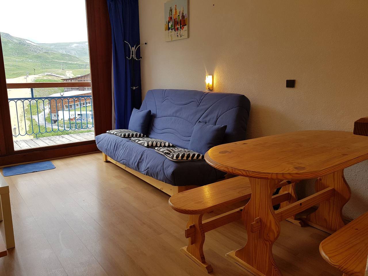 Estudio entero, Estudio para 5 en Arc 2000, vista a pistas, balcón in Les Arcs, Bourg-Saint-Maurice