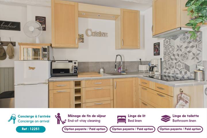 Location de vacances pour 2 personnes, avec terrasse et jardin à Auriac-du-Périgord - 4