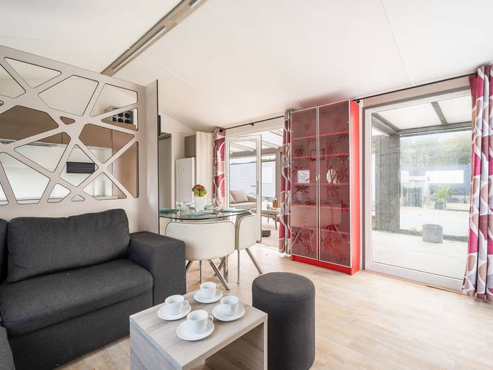 Chalet pour 5 personnes, avec terrasse et jardin en Bretagne - 3