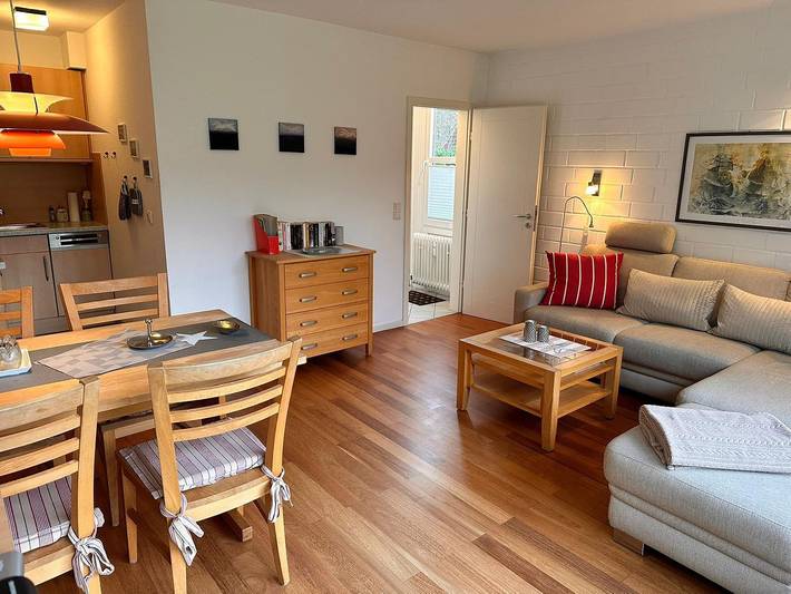 Ferienwohnung für 2 Personen, mit Sauna und Garten sowie Ausblick, mit Haustier in Nieblum - 4