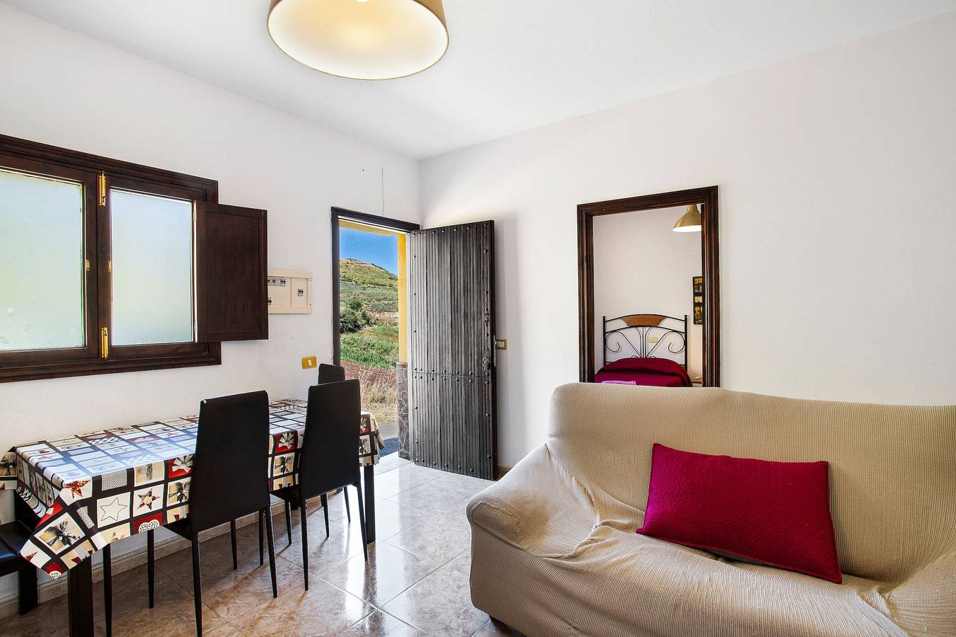 Ferienwohnung 'Villa Palomino' mit Bergblick, privater Terrasse und Wlan in Gáldar, Gran Canaria Nord