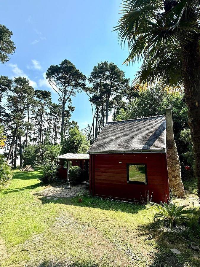 Maison de campagne pour 4 personnes, avec jardin et vue dans Plage Du Men Armor