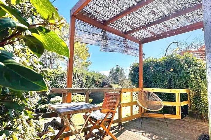 Casa de vacaciones para 3 personas, con terraza y jardín - 1