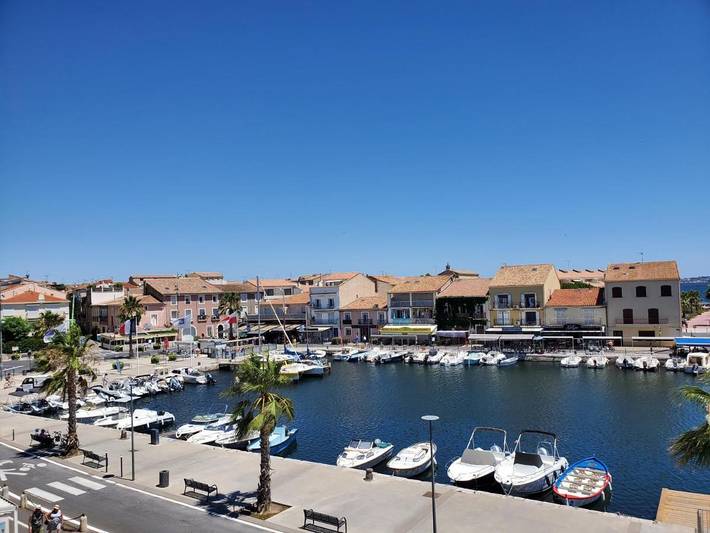Location de vacances pour 2 personnes, avec Balcon et Vue à Mèze