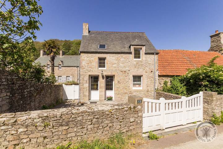 Gîte für 4 Personen, mit Terrasse und Garten in Omonville-la-Rogue