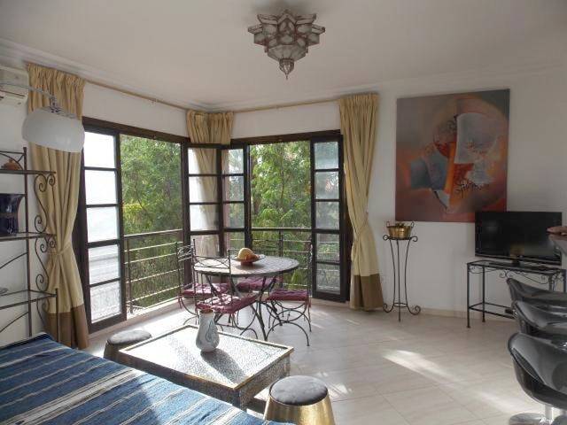 Gîte pour 6 personnes, avec vue et terrasse, adapté aux familles dans Jardin Majorelle Marrakech