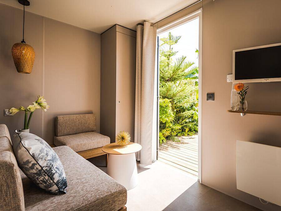 Camping Beau Rivage - Ciela Village - Mobilheim 5 personen - Ciela Privilège - 2 Zimmer in Mèze, Mittelmeerküste (Frankreich)