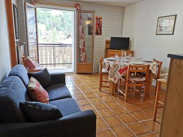 Gîte pour 4 personnes, avec balcon à Les Gets