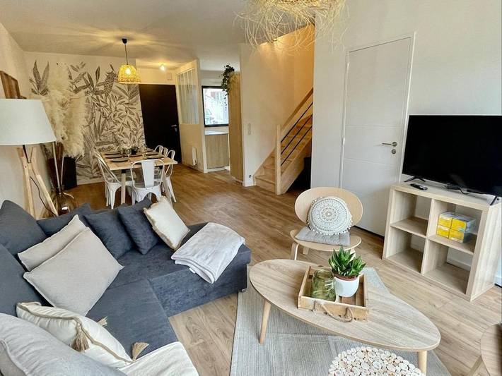 Location de vacances pour 10 personnes, avec terrasse à Vertou