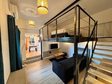 Gîte pour 2 personnes, avec jardin et vue à Peillon