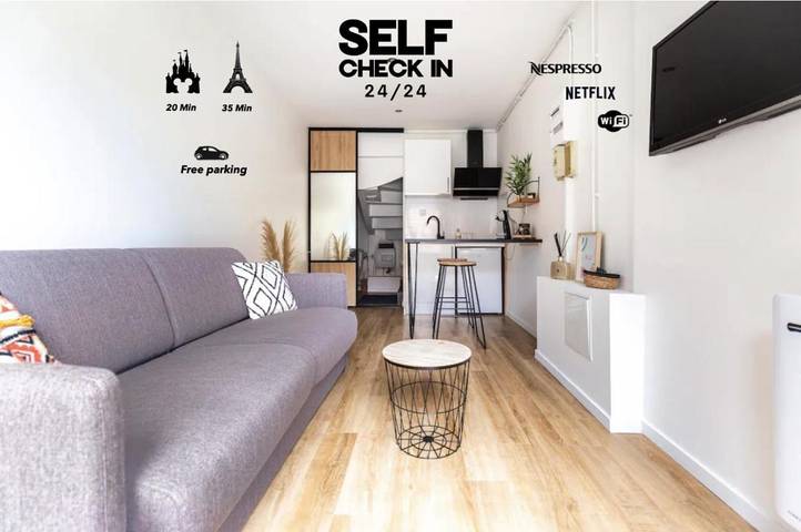 Apartamento de vacaciones para 2 personas, con jardín, Se admiten mascotas - 1