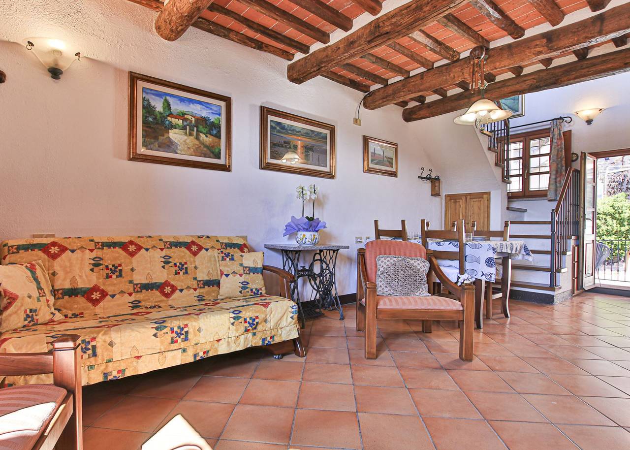 Ganze Ferienwohnung, Ferienwohnung für 3 Personen mit Terrasse in Spiaggia Fetovaia, Campo nell'Elba