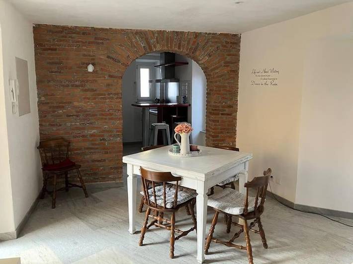 Ferienhaus für 5 Personen, mit Balkon und Terrasse sowie Ausblick in Caslano