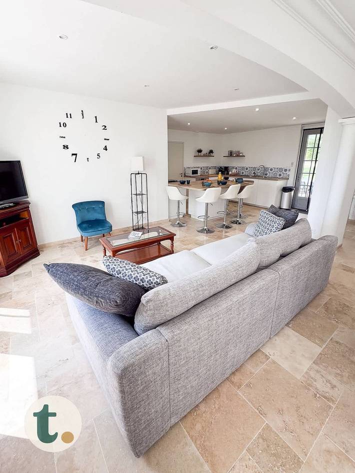 Maison de vacances pour 8 personnes, avec jardin