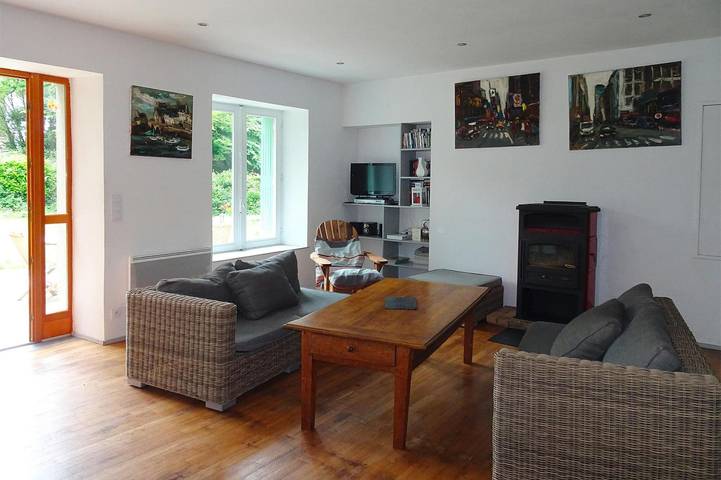 Location de vacances pour 8 personnes, avec terrasse à Moëlan-sur-Mer - 3