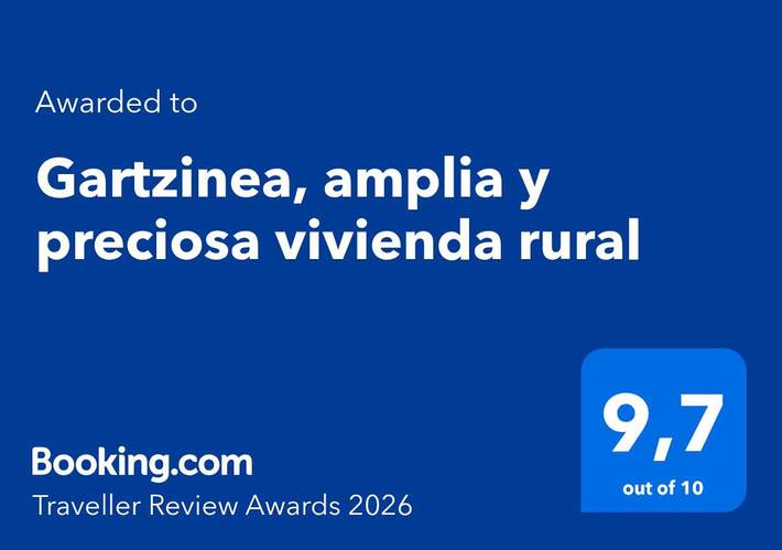 Gîte pour 7 personnes, avec balcon et vue à Ezkurra