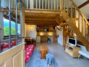 Maison de campagne pour 4 personnes, avec jardin et vue à Verchaix