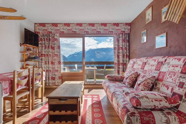 Estudio entero, Estudio 'Pathabac' con vistas a la montaña y balcón in Auris, Parque Nacional de los Ecrins