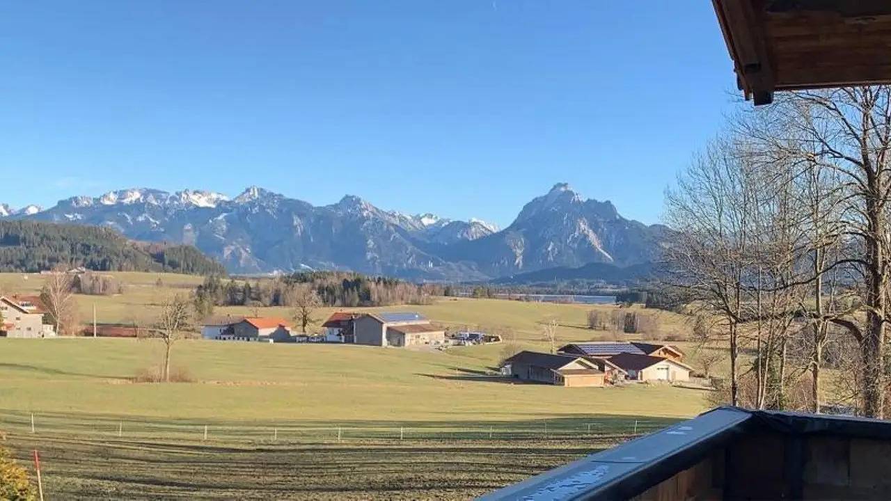 Ganze Ferienwohnung, Ferienwohnung für 3 Personen (55 m²) in Hopferau in Hopferau, Bayerisch Schwaben