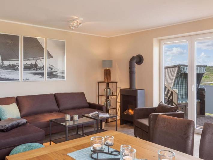 Ferienhaus für 4 Personen, mit Balkon und Garten auf Juist