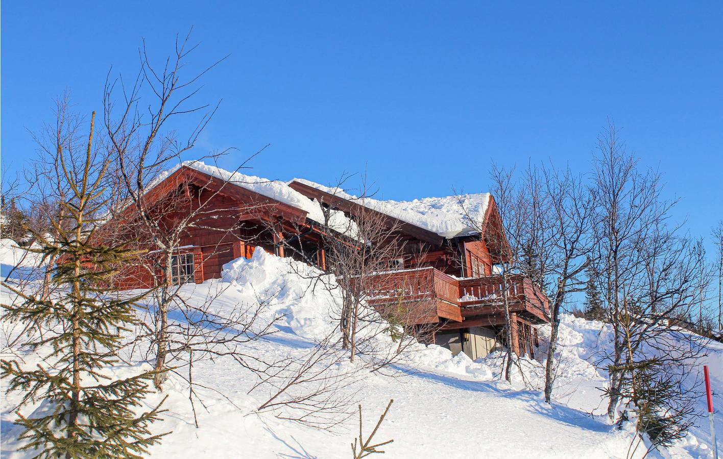 Ferienhaus für 9 Personen mit Terrasse in Hjartdal