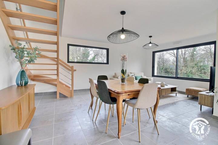 Gîte pour 6 personnes, avec terrasse et jardin à Caudan - 3