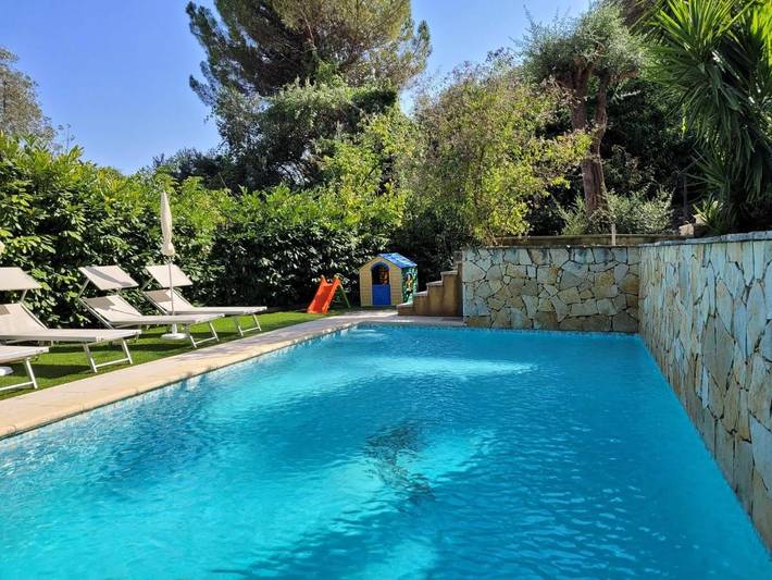 Villa pour 6 personnes, avec Balcon et Piscine à La Turbie