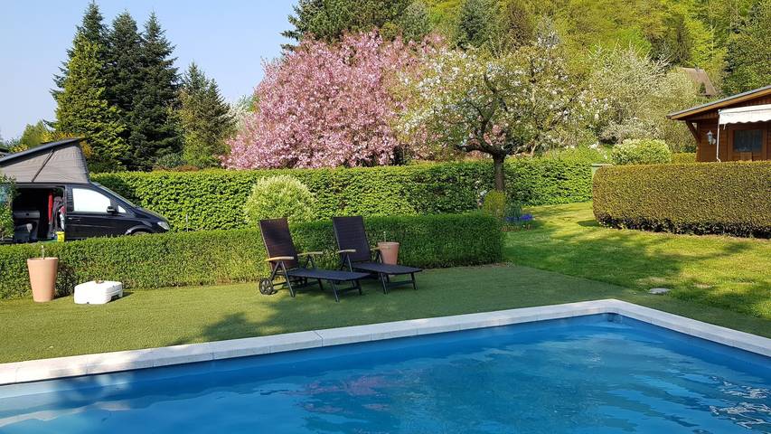 Ferienhaus für 3 Personen, mit Terrasse und Garten sowie Pool in Harztor - 3