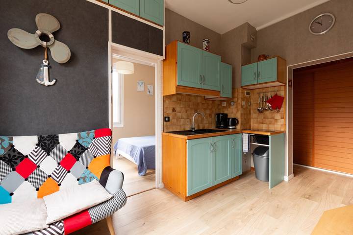 Appartement de vacances pour 2 personnes, avec jardin