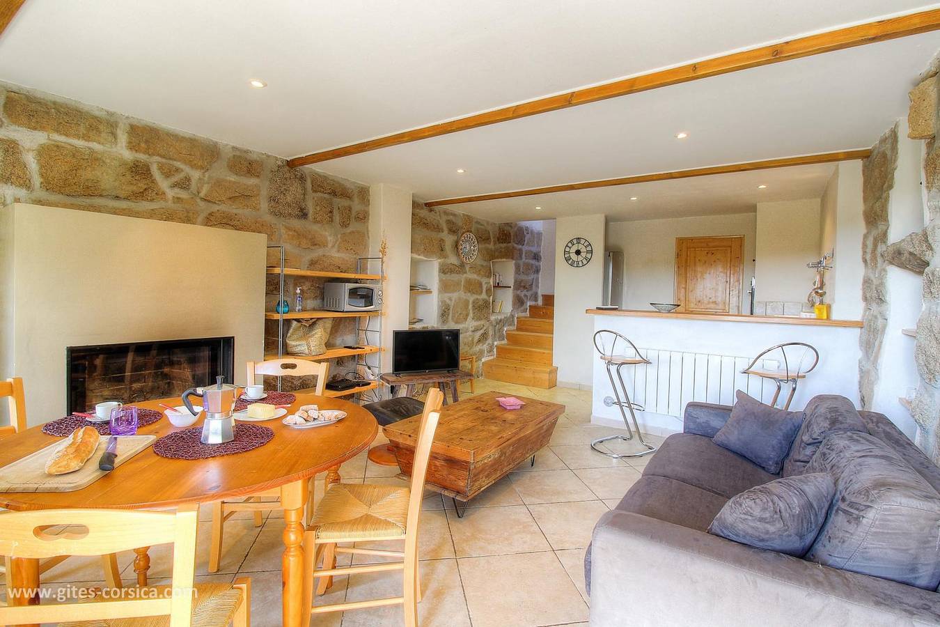 Gîte pour 4 personnes avec piscine in Bonifacio, Arrondissement de Sartène