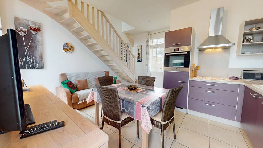 Appartement de vacances pour 4 personnes, avec terrasse