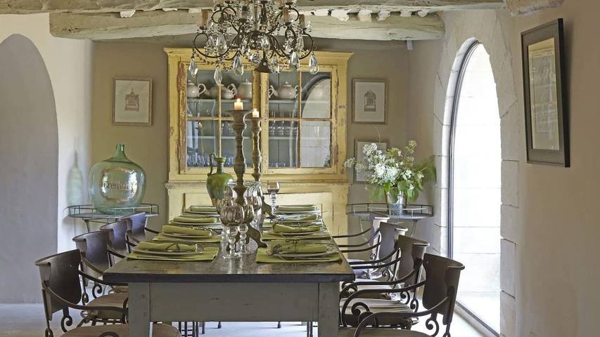 Location de vacances pour 11 personnes, avec piscine à Ménerbes - 4