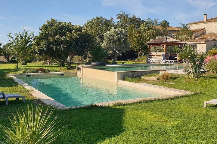 Appartement de vacances pour 7 personnes, avec Piscine