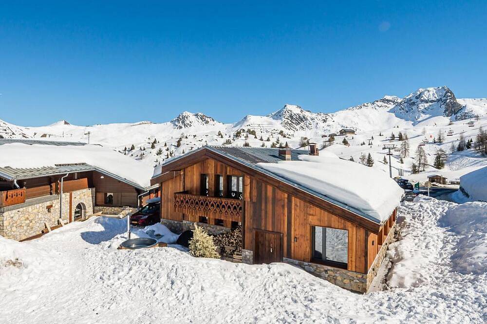 Duplex 3 rooms, 6 people, with Wifi and parking in Plagne Villages, La Plagne-Tarentaise
