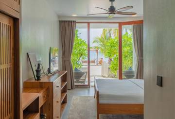 Maison d’hôte pour 12 personnes, avec vue et jardin dans Dhiffushi
