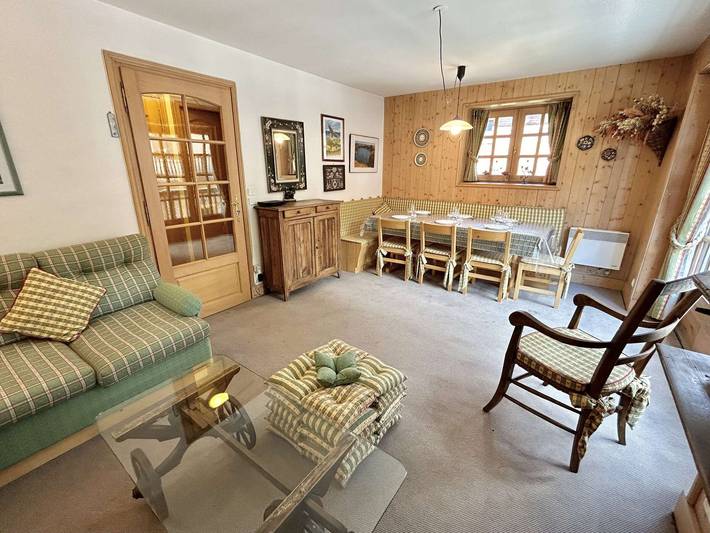 Location de vacances pour 6 personnes, avec Balcon à Megève