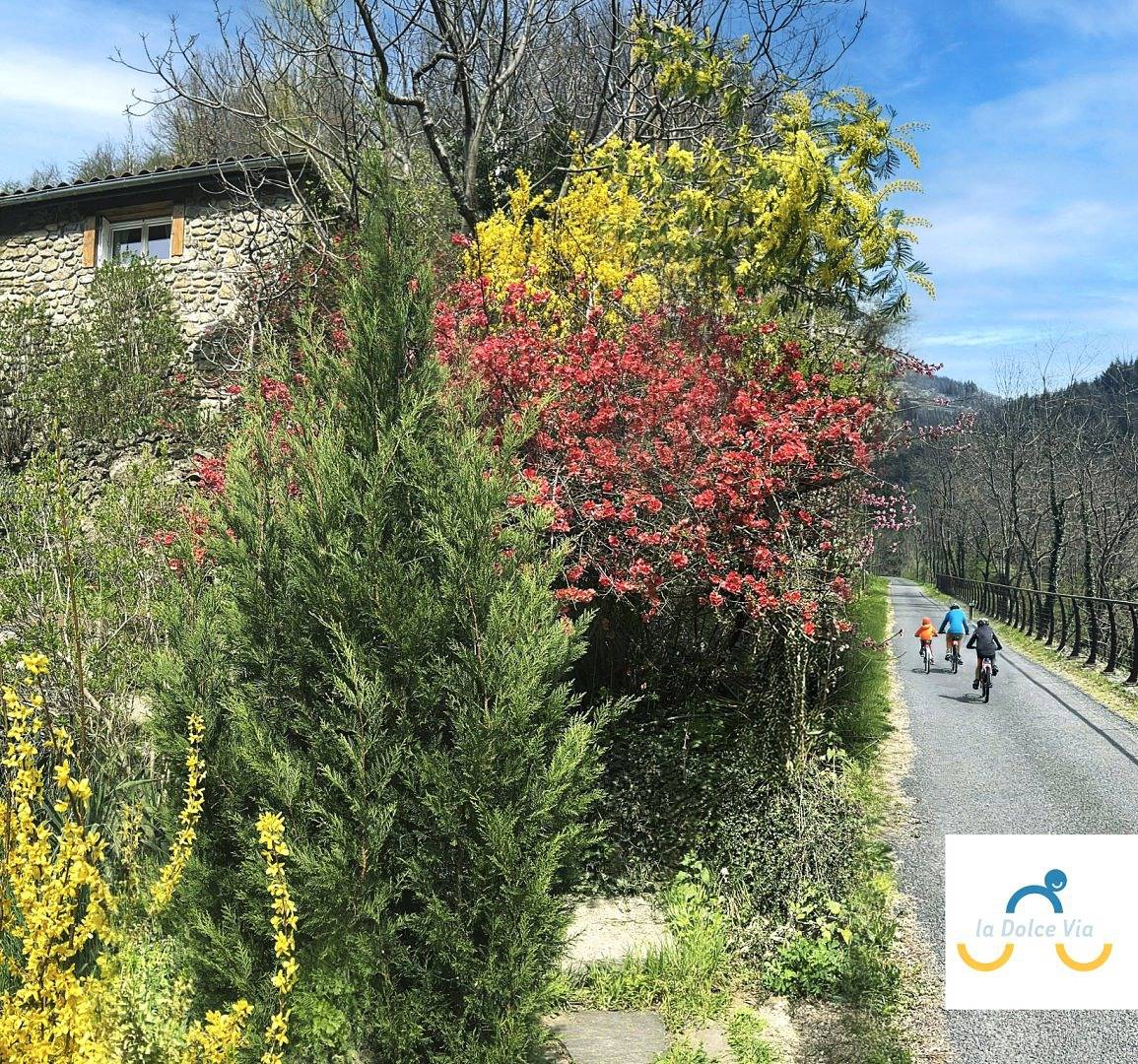 Gite de charme La Tourelle sur la Dolce Via in Saint-Julien-Labrousse, Parc naturel régional des Monts d'Ardèche