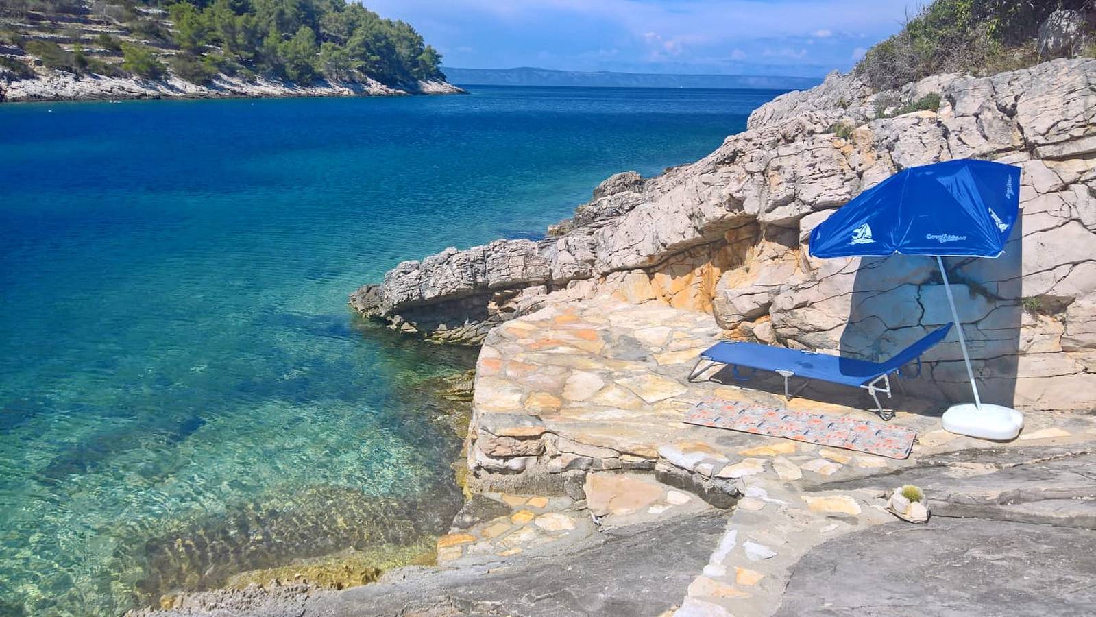 Ferienhaus für 4 Personen mit Meerblick in Vela Luka, Korcula