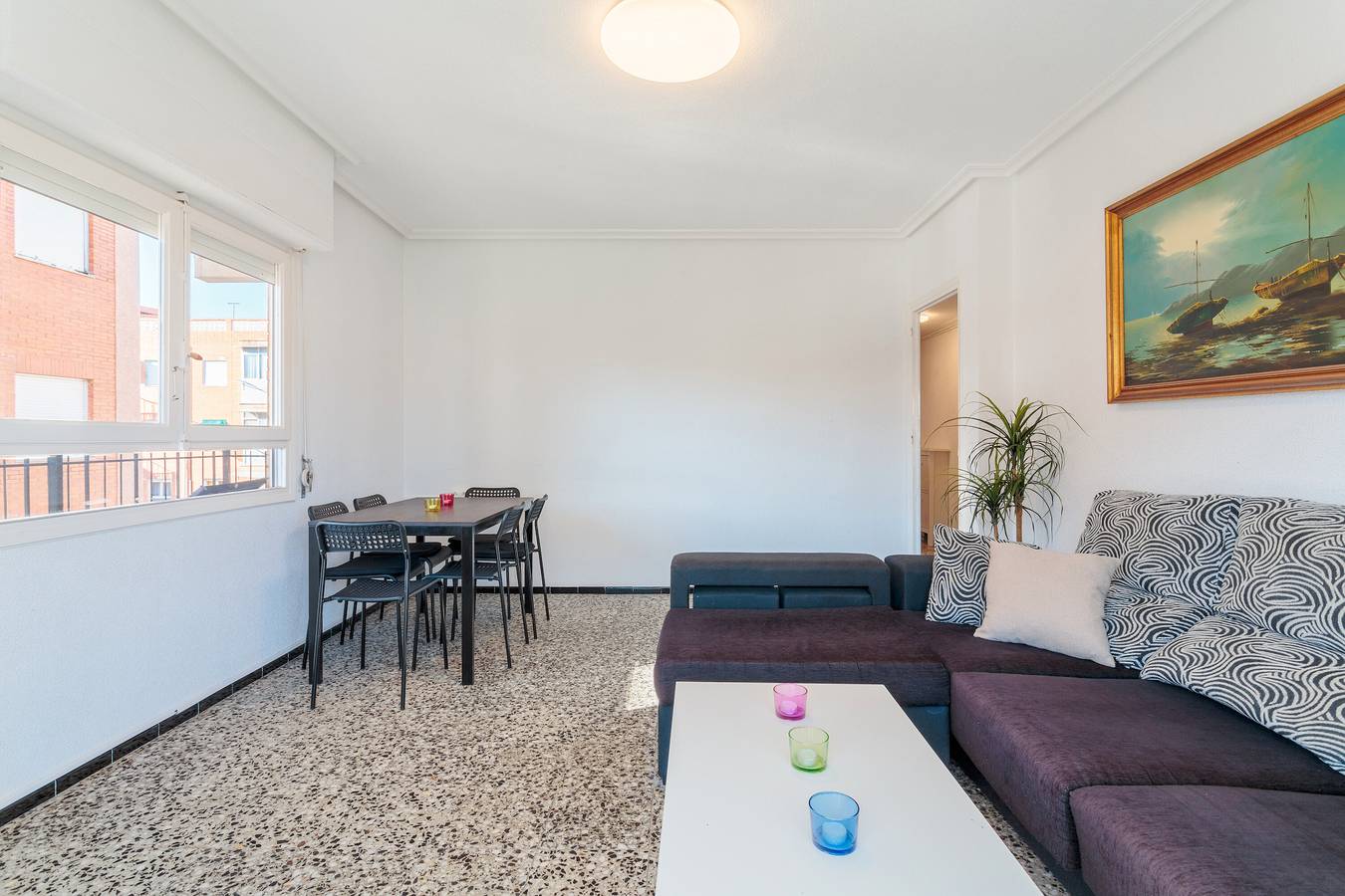 Hel lägenhet, Lägenhet för 6 Personer med balkong in Santa Pola, Costa Blanca