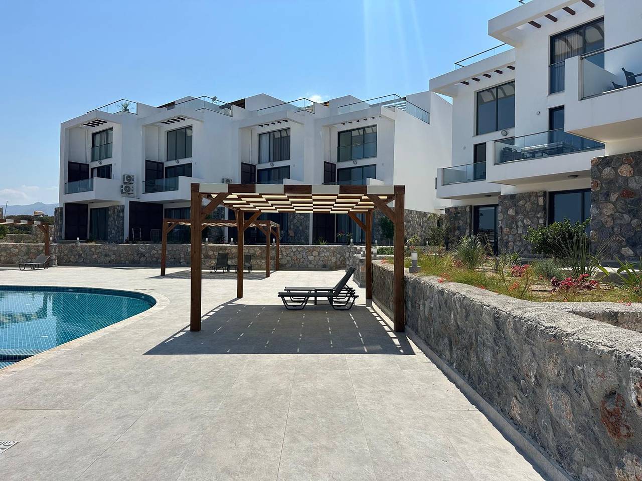 Entire apartment, "Azure Pearl" - Wake Up by the Sea · Oceanfront Garden Retreat with Pool in Northern Cyprus