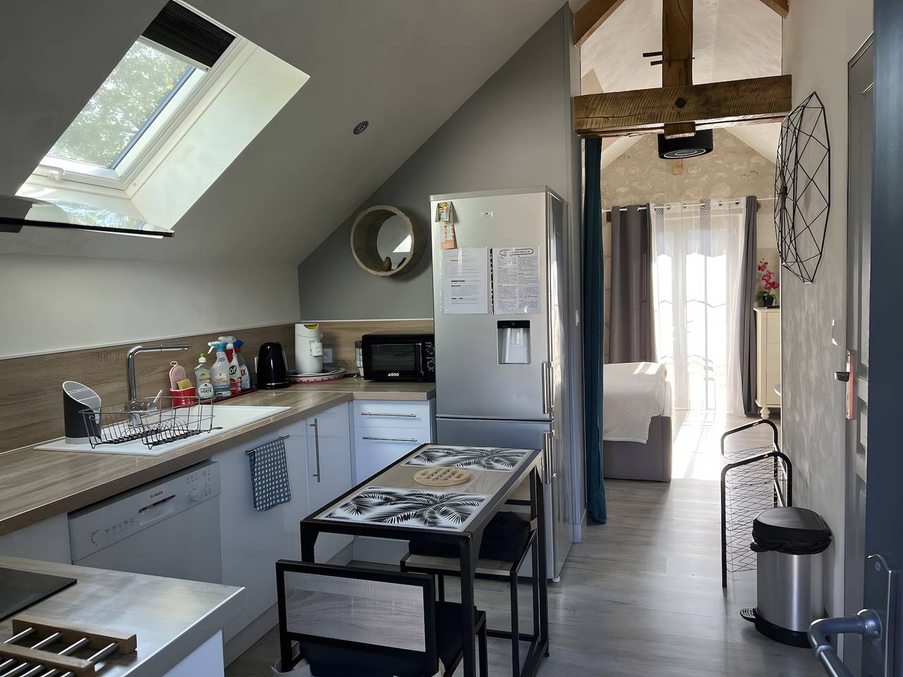 Casa de vacaciones 'Des Caves' con piscina compartida, Wi-Fi y aire acondicionado in Sainte-Maure-de-Touraine, Región de Chinon