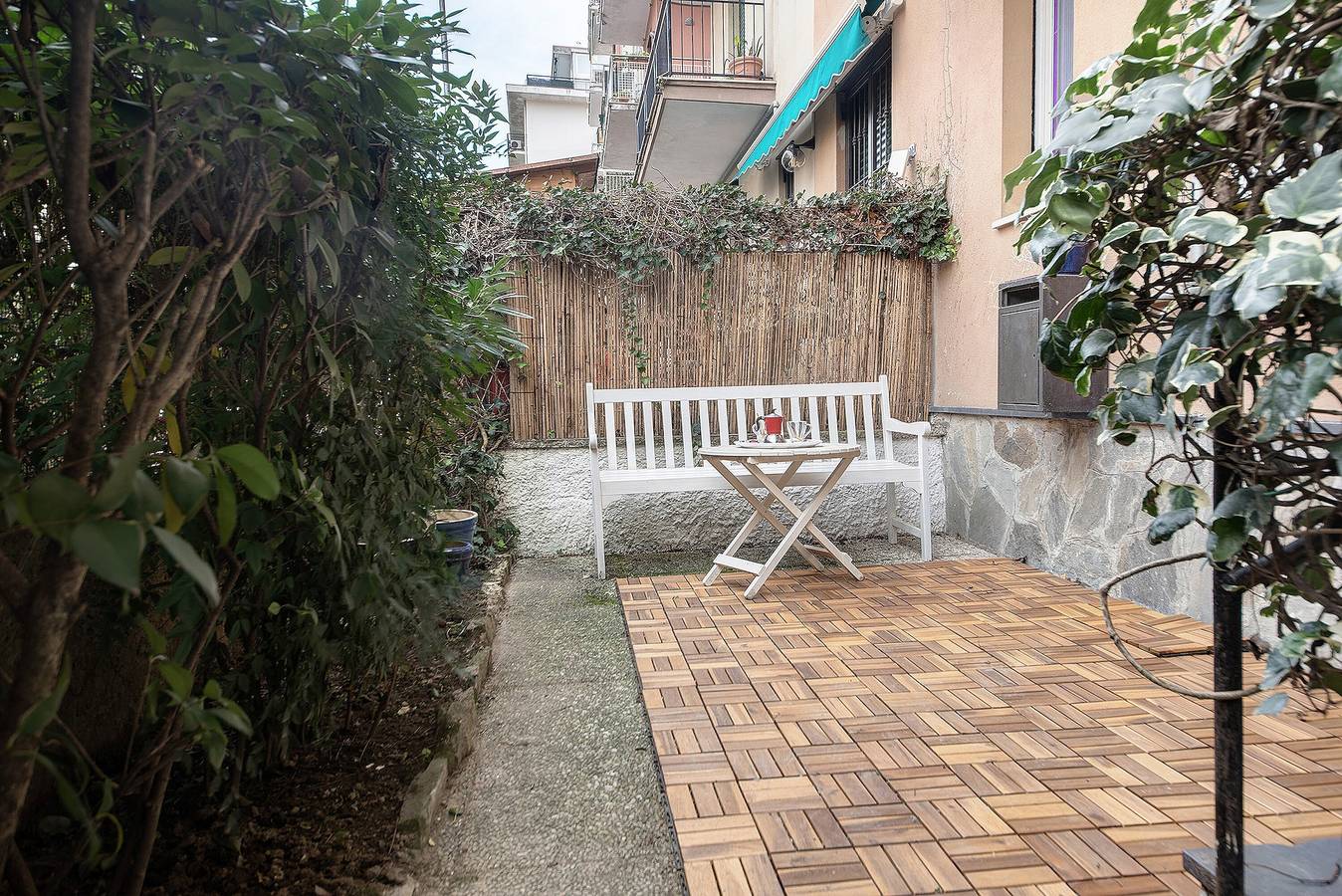 Ganzes Studio, Studio „Casa Nio“ mit privatem Garten, Wlan und Klimaanlage in Rapallo (Stadt), Rapallo